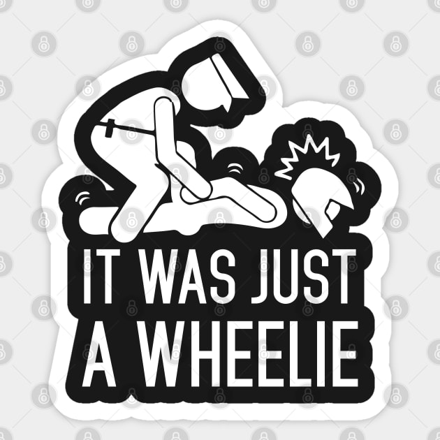 Legalize Wheelies Sticker by Dirt Bike Gear